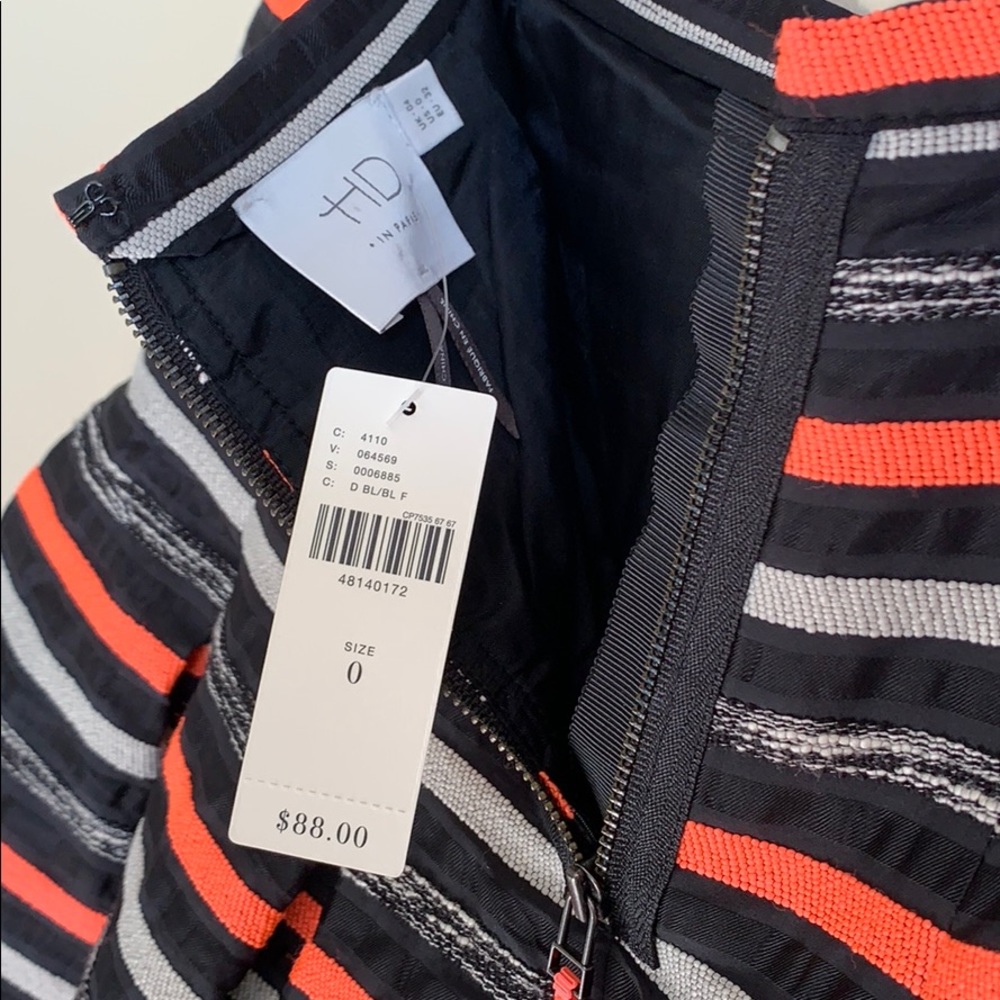 ANTHROPOLOGIE HD IN PARIS Striped Skirt - Picture 8 of 9